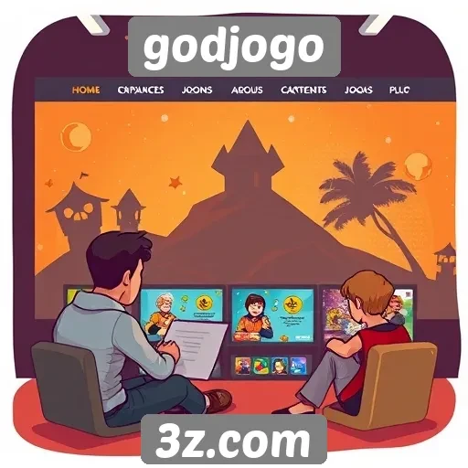 Experiência do usuário no site godjogo